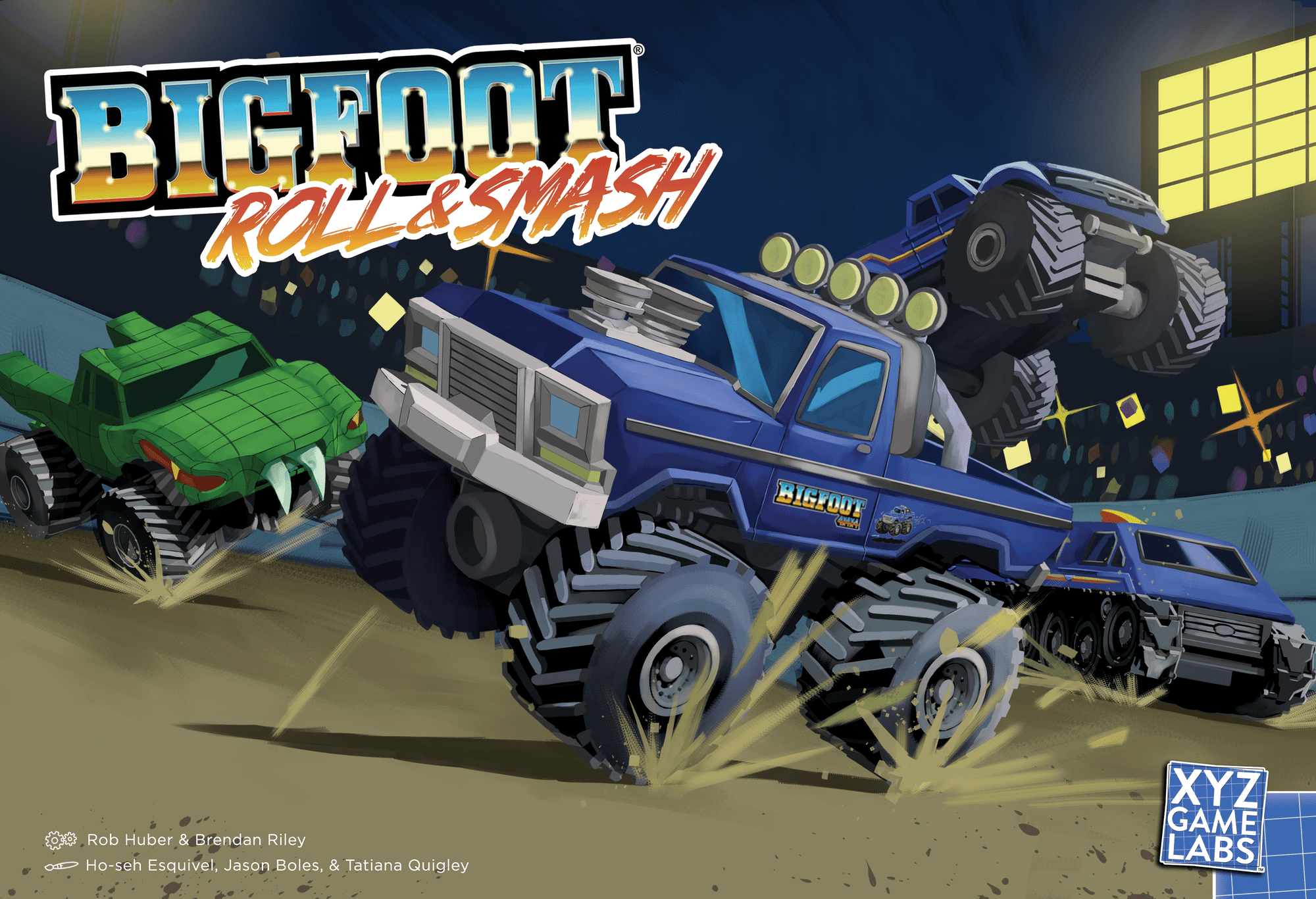 BIGFOOT: Roll & Smash box art
