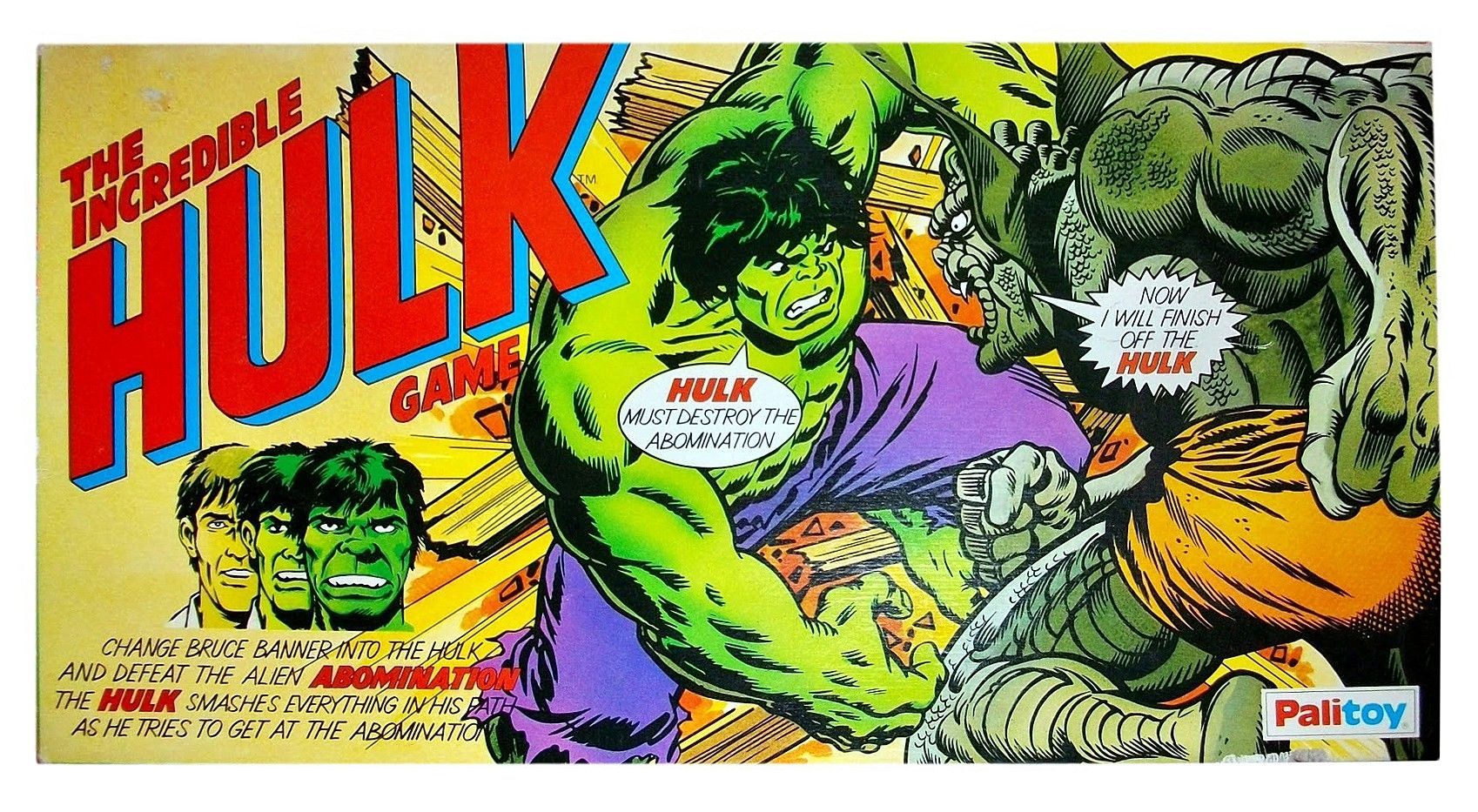 The Incredible Hulk Game cover