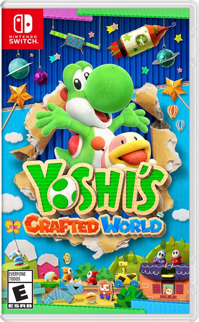 Yoshi's Crafted World box art
