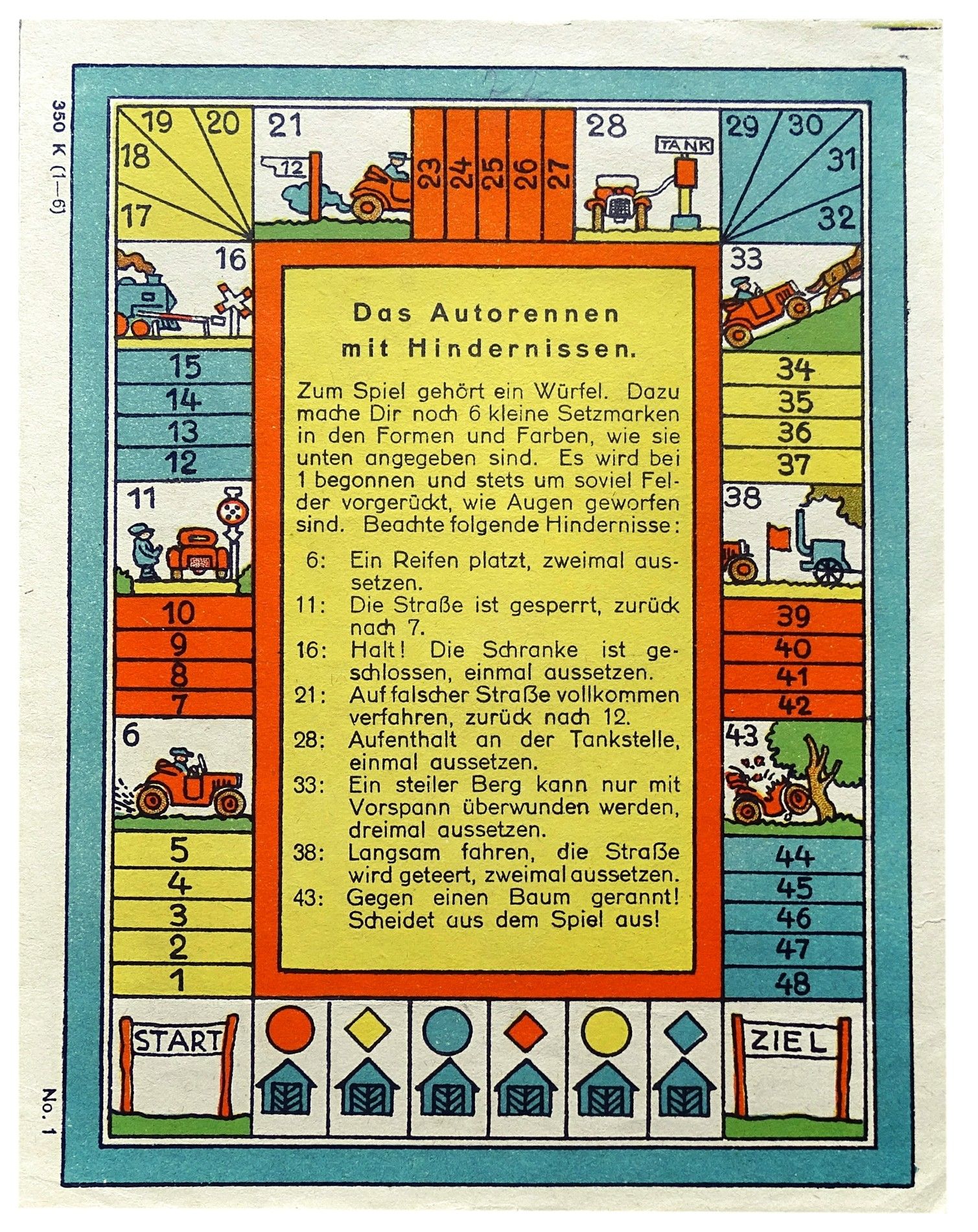 Das Autorennen mit Hindernissen