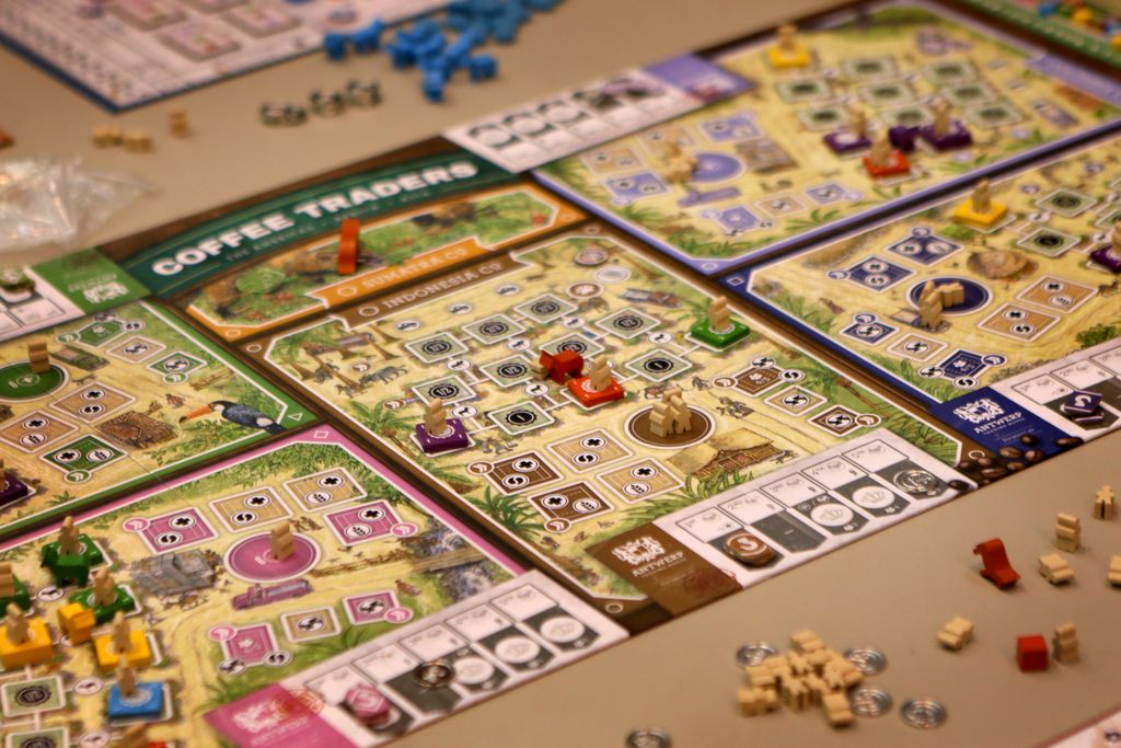 Board Game: Coffee Traders