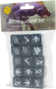 DiceWar: Bond of Demons – Dice Set Black