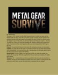 RPG Item: Metal Gear Survive