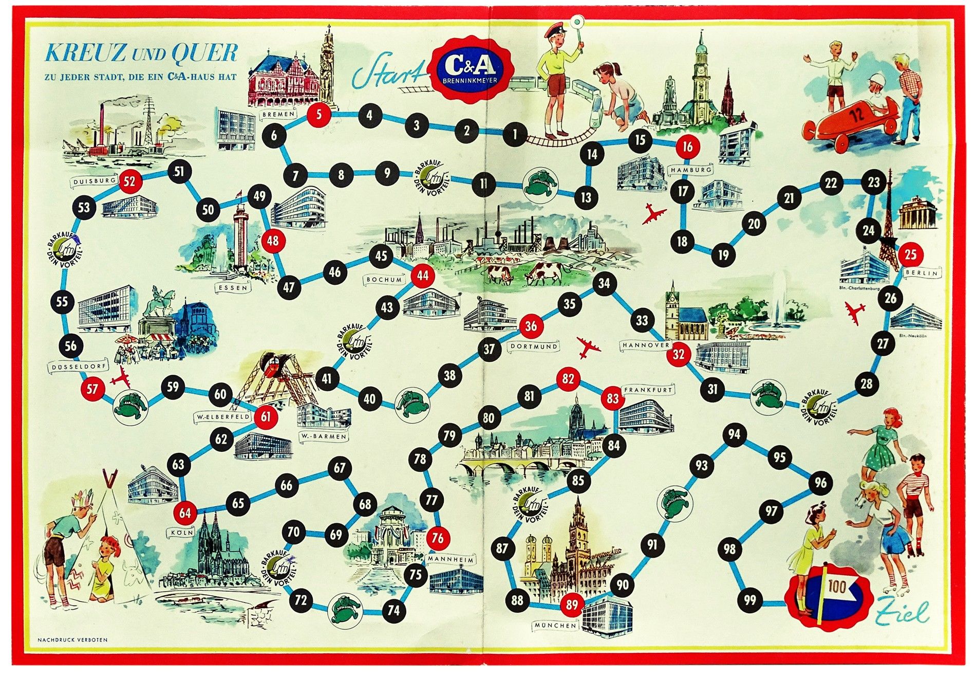 Kreuz und quer zu jeder Stadt, die ein C&A-Haus hat cover art