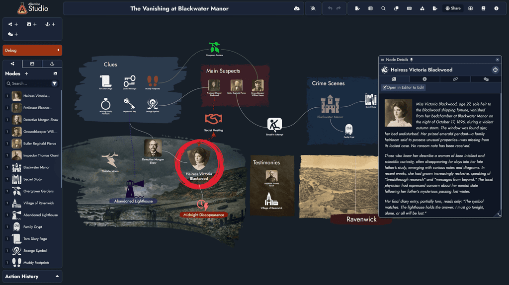 My son and I built a free TTRPG brainstorming and writing application