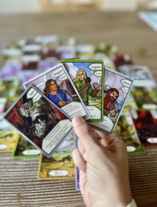 The Lord of the Rings: The Two Towers – Trick-Taking Game gameplay