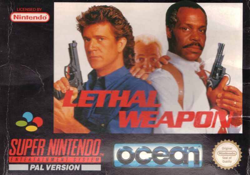 Lethal Weapon box art