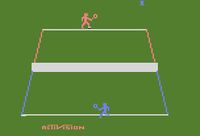 Video Game: Tennis (1981 / Atari 2600)