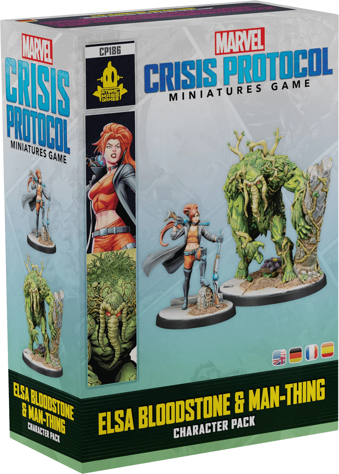 Marvel: Crisis Protocol – Elsa Bloodstone & Man-Thing cover art