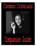 RPG Item: Common Criminals: Companion Guide