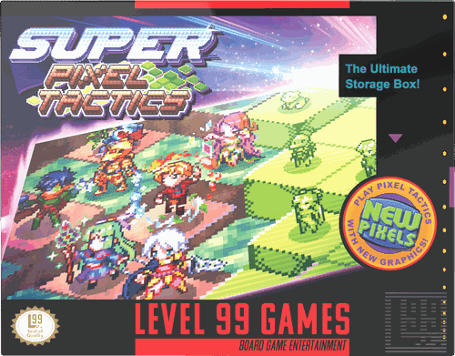 Super Pixel Tactics, Level 99 Games, 2025 — 표지(출판사 제공 이미지)