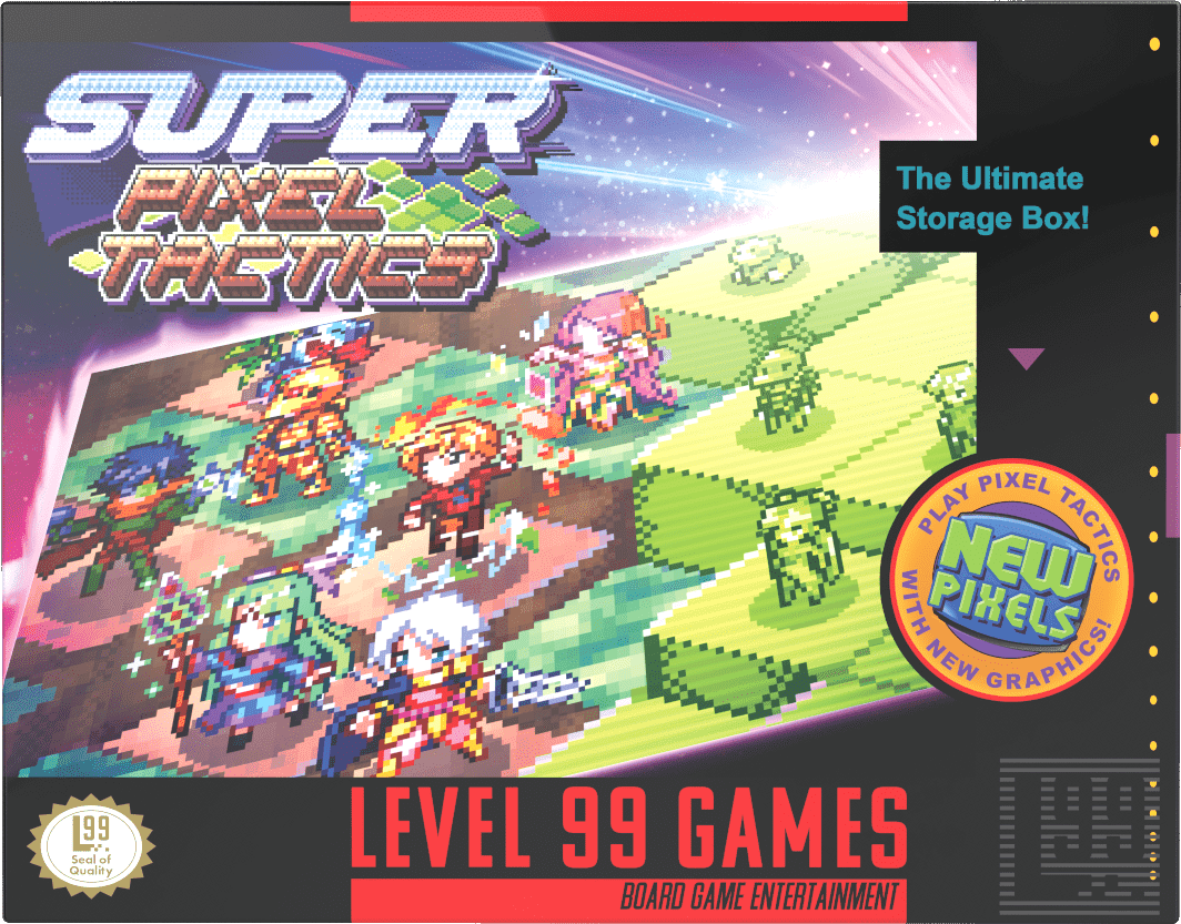Cover art for Super Pixel Tactics