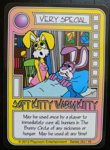 Killer Bunnies and the Conquest of the Magic Carrot: Soft Kitty Warm Kitty  Promo Card | Board Game | BoardGameGeek