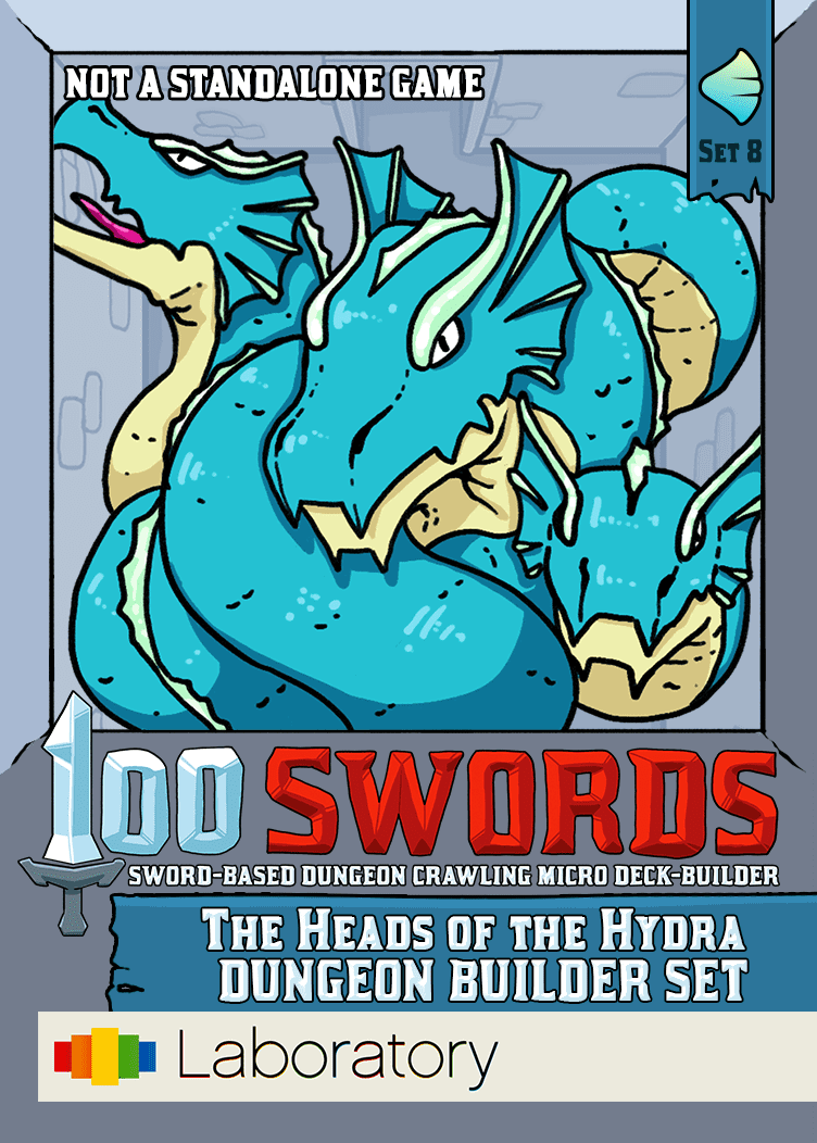 Coperta 100 Swords: The Heads of the Hydra Dungeon Builder Set