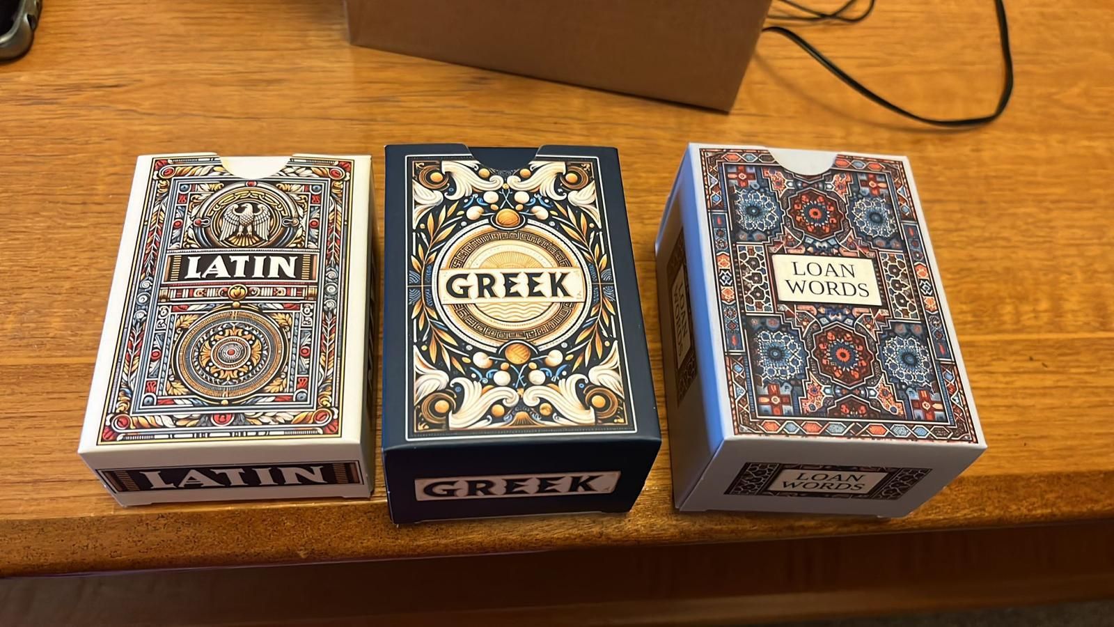 Etymology: The Card Game