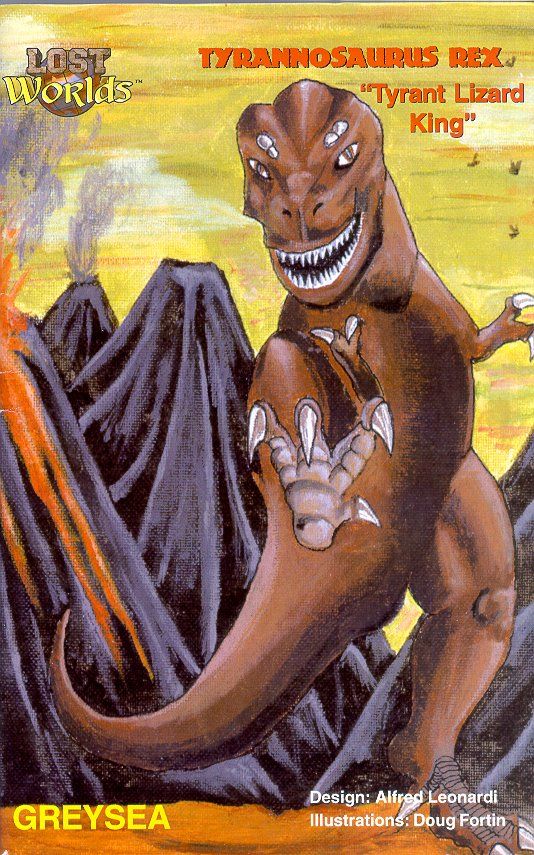 Lost Worlds: Dino Fight Series – "Tyrannosaurus Rex" Tyrant Lizard King cover