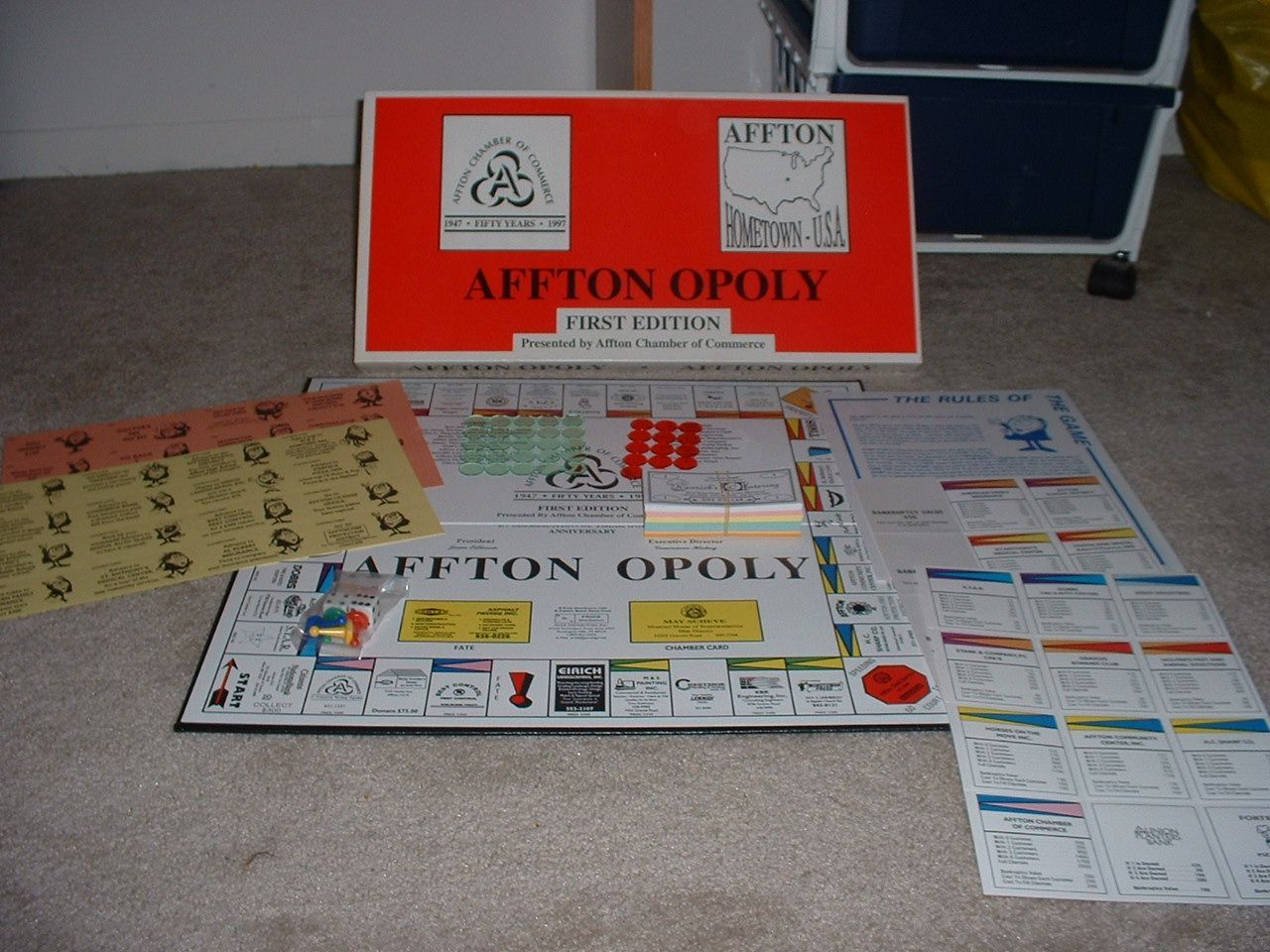 Affton Opoly box art