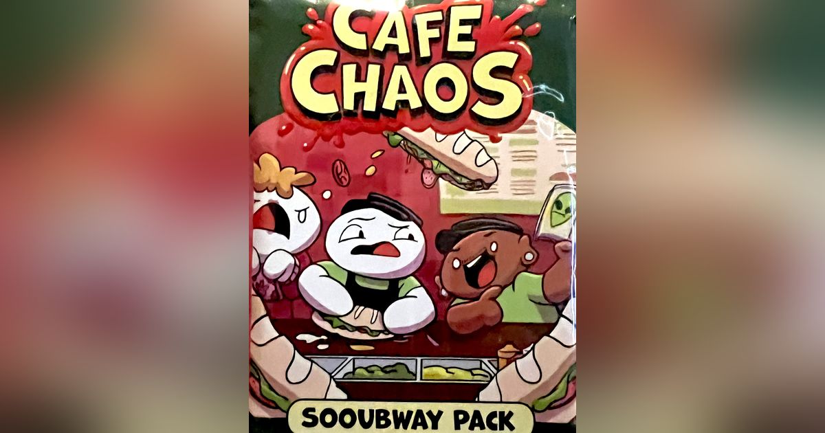 Cafe Chaos Sooubway Pack Board Game BoardGameGeek