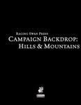 RPG Item: Campaign Backdrop: Hills & Mountains