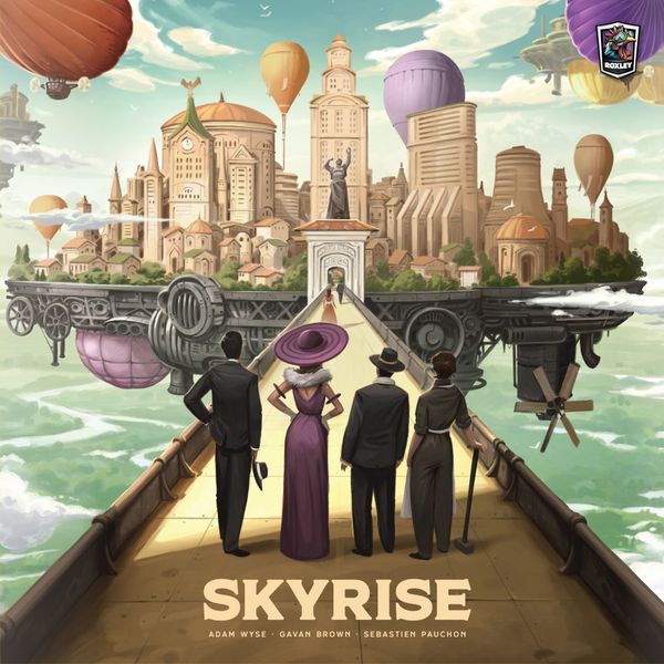 Skyrise, Roxley, 2024 — front cover, retail edition (image provided by the publisher)