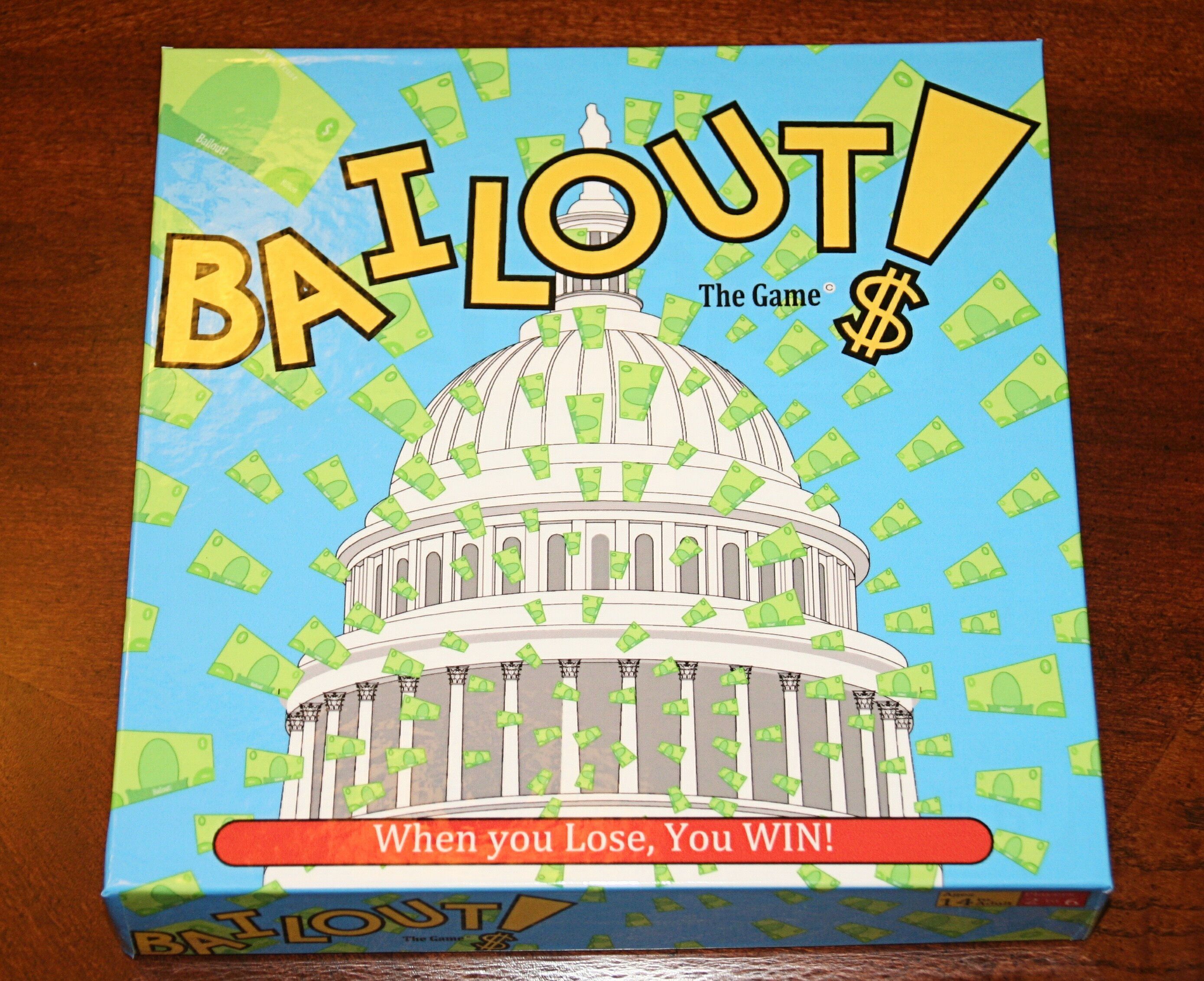 Bailout! The Game box art
