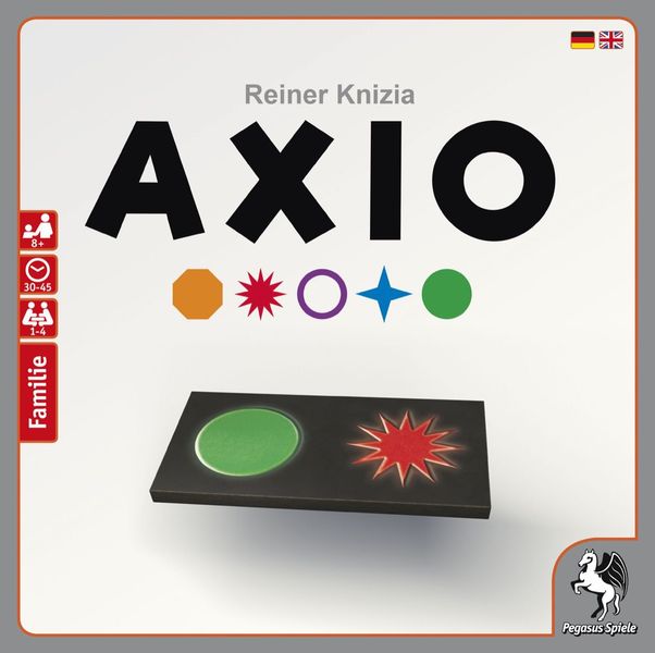 Axio, Pegasus Spiele, 2017 — front cover