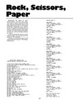 Video Game: Rock, Scissors, Paper (1978)