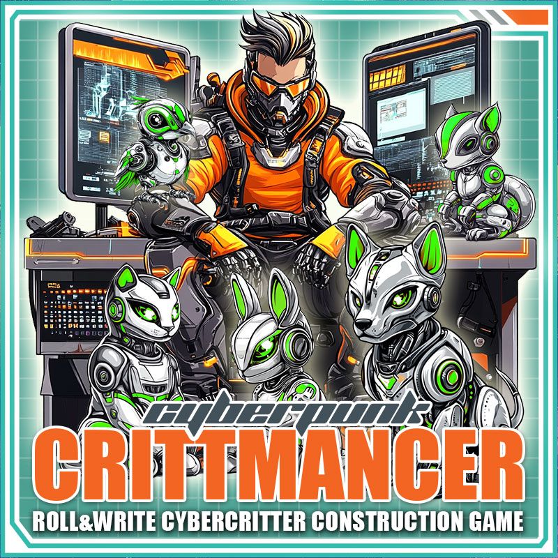 Cover art for Cyberpunk: Crittmancer