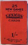 25 New Games to be Played with Lexicon Cards