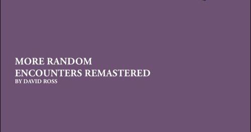 More Random Encounters Remastered | RPG Item | BoardGameGeek