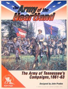 The Army Of The Heartland: The Army Of Tennessee's Campaigns, 1861-1863 box art