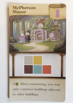 Tiny Towns: McPherson Manor Promo Card box art