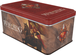 War of the Ring: The Card Game – Shadow Card Box and Sleeves (Red Bannerman)