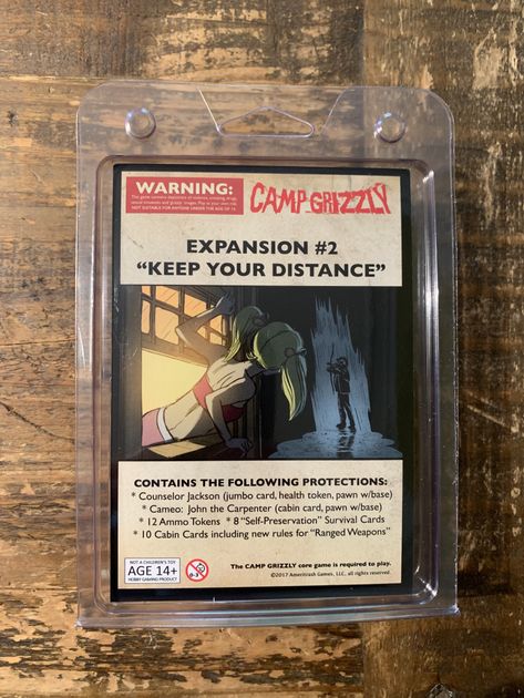 Camp Grizzly: Expansion #2 – Keep Your Distance | Board Game