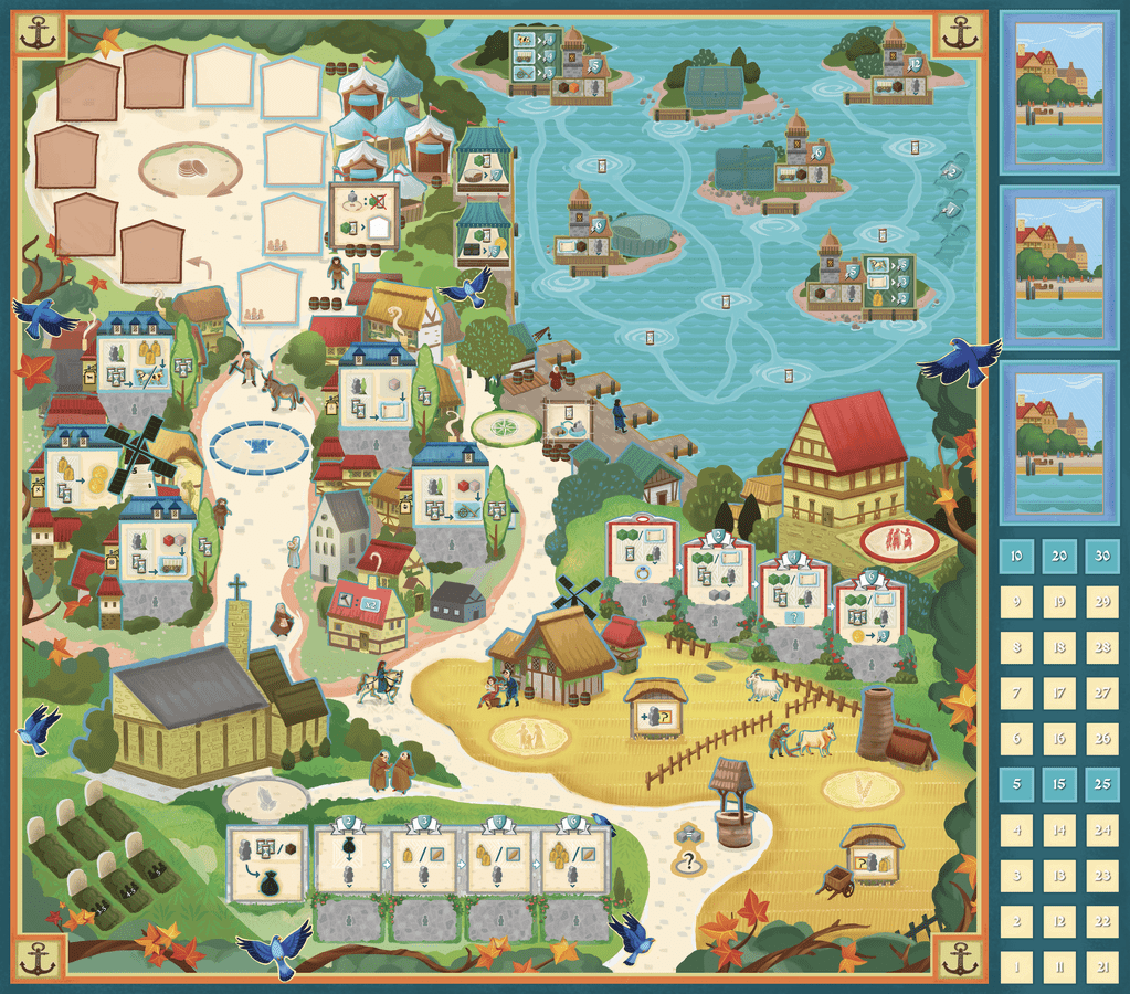 Tablero central - Village Big Box 2023