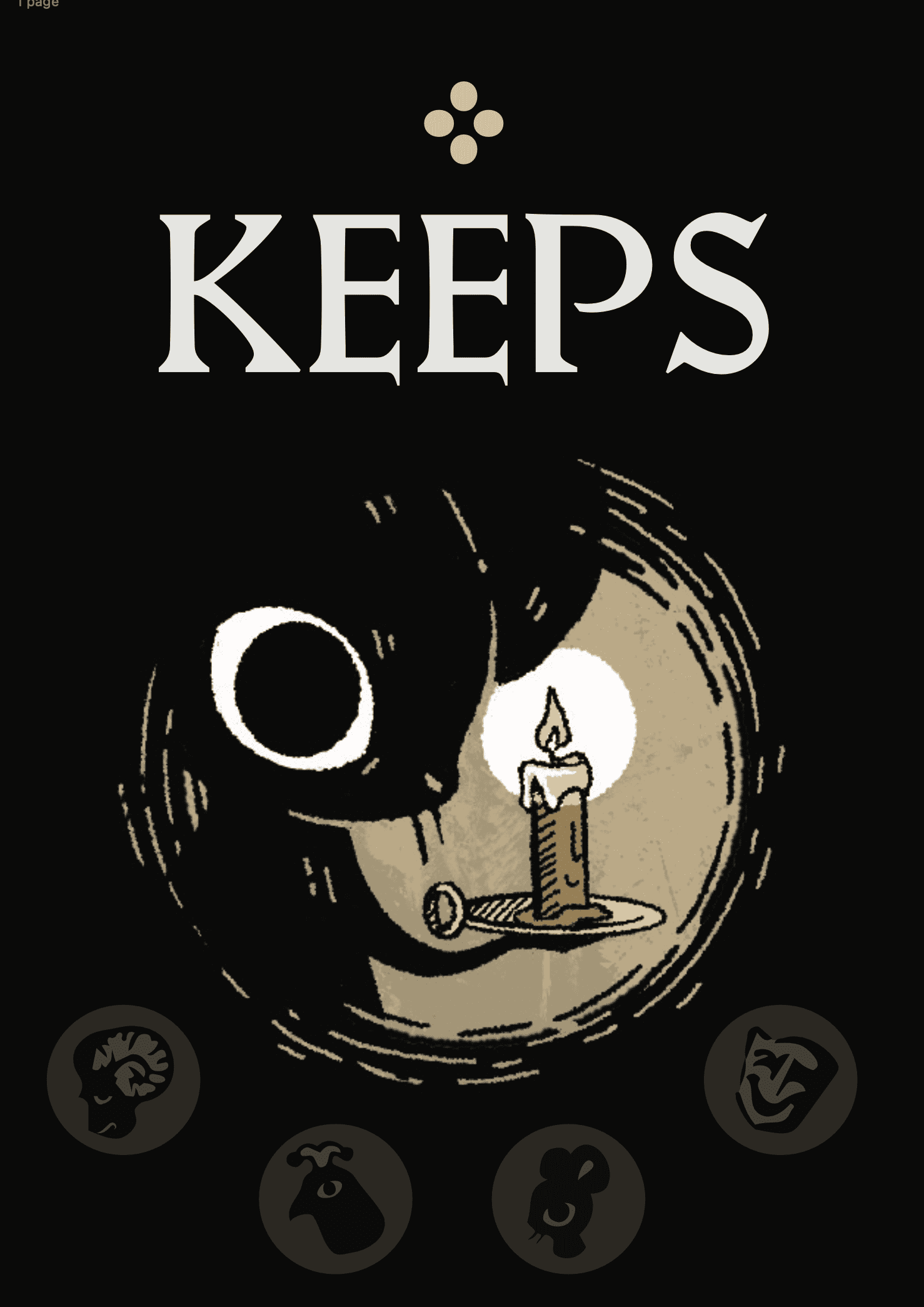 Cover art for Keeps