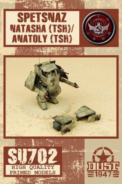 Dust 1947: Spetsnaz Natasha (TSH) / Anatoly (TSH)