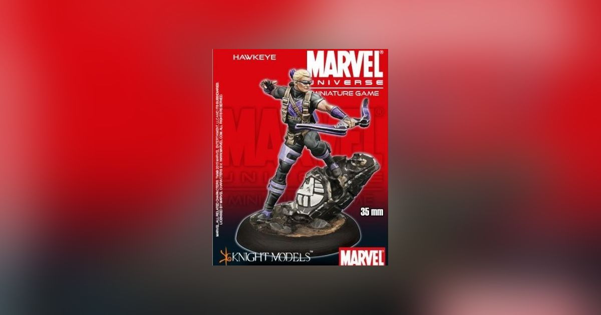 Marvel Universe Miniature Game: Hawkeye | Board Game | BoardGameGeek