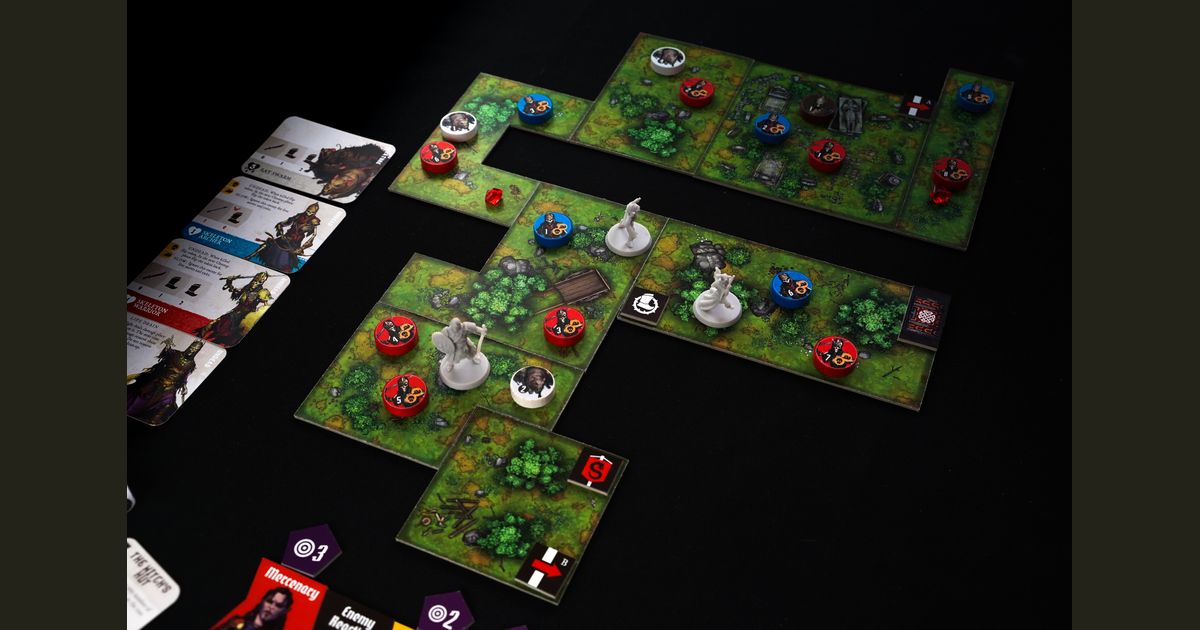 Fateforge. Компоненты игры. Какие настольные. Карта Эаны Fateforge