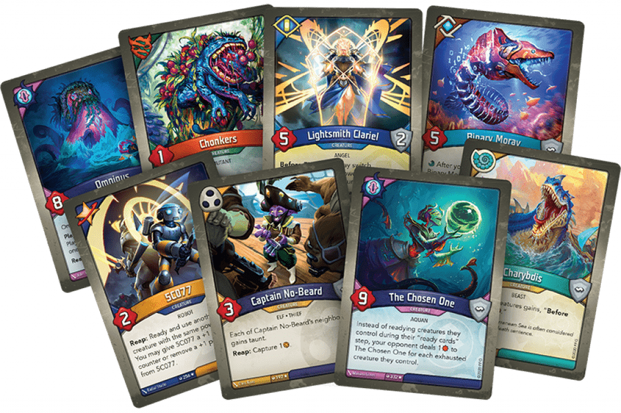 KeyForge: Dark Tidings 2 Player Starter - Cards