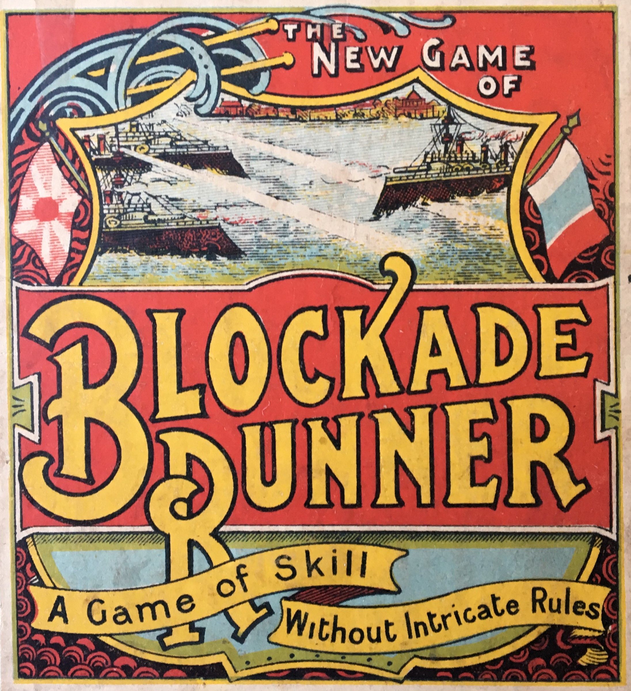The New Game of Blockade Runner box art