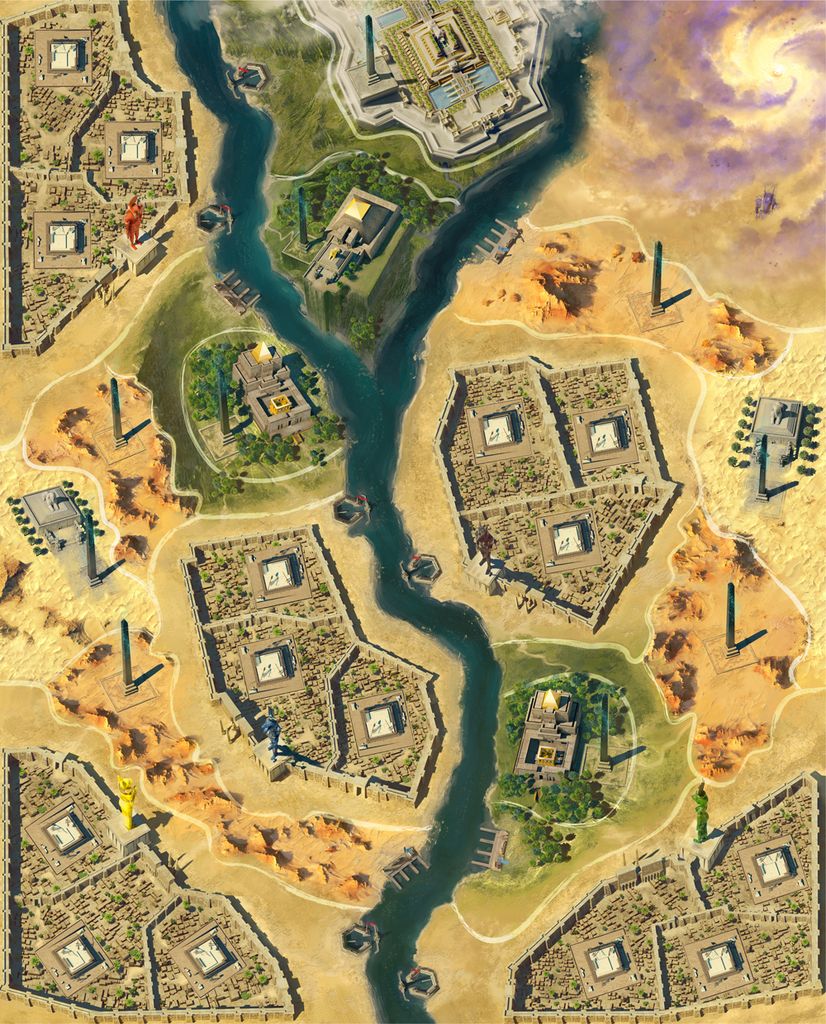 Illustration 2 de Kemet: Blood And Sand