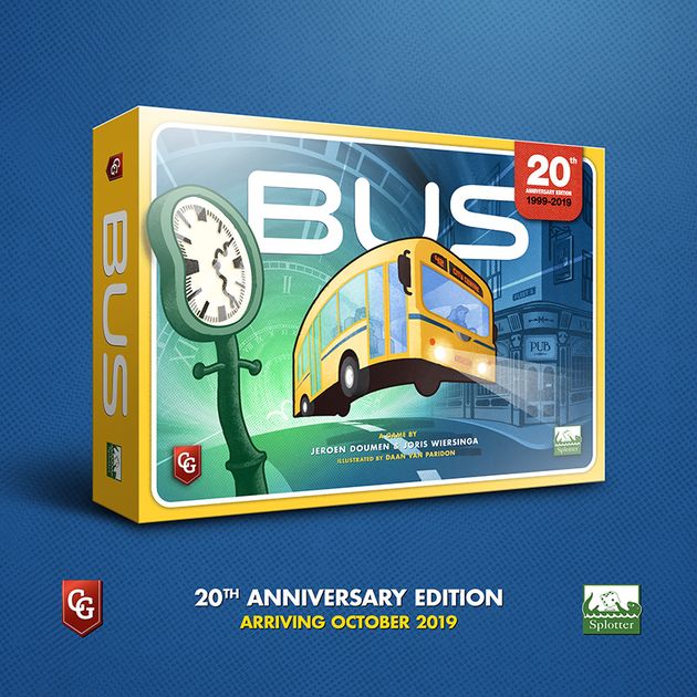 新品　BUS 20周年記念エディション　ボードゲーム Bus 20th Anniversary Edition ボードゲーム