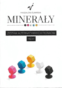 Minerały: Zestaw alternatywnych pionków hexy