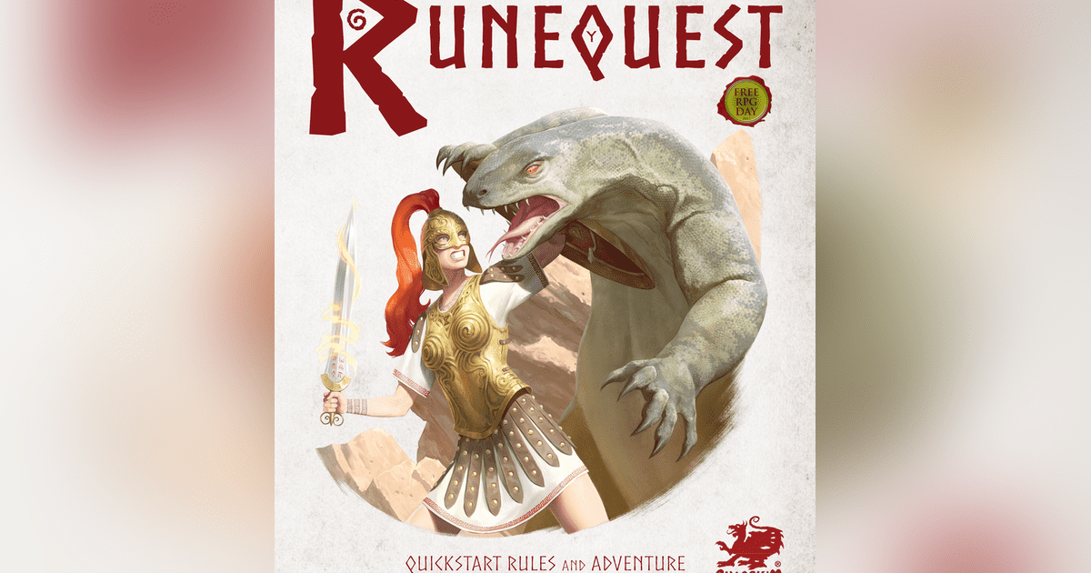 RuneQuest Quickstart Rules and Adventure | RPG Item | BoardGameGeek