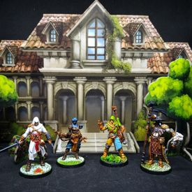 Miniature Golem De L’Horloger + Carte, Jeu NOVA AETAS RENAISSANCE G207, Occasion, Marque Ludus Magnus Studio