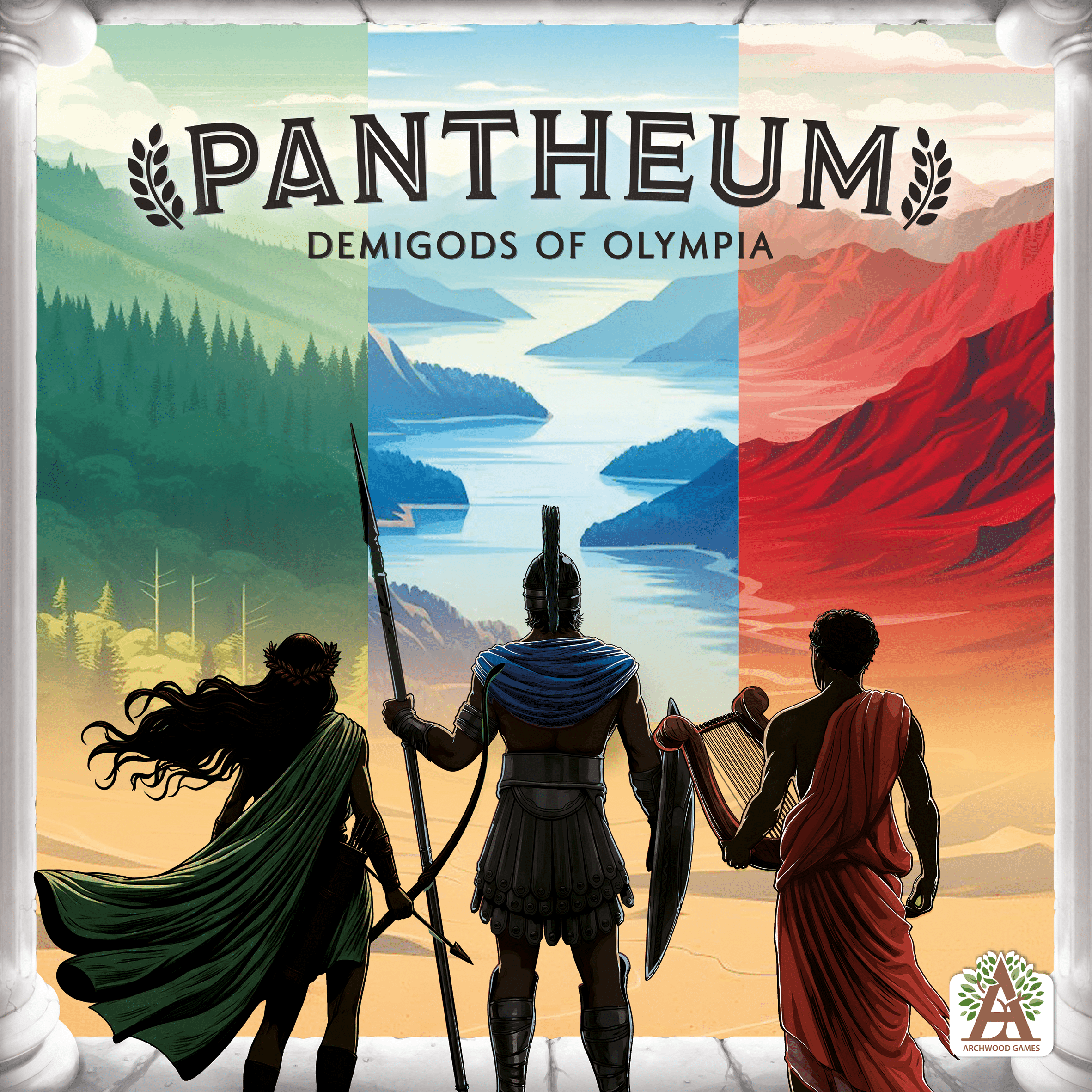Pantheum: Demigods of Olympia box art
