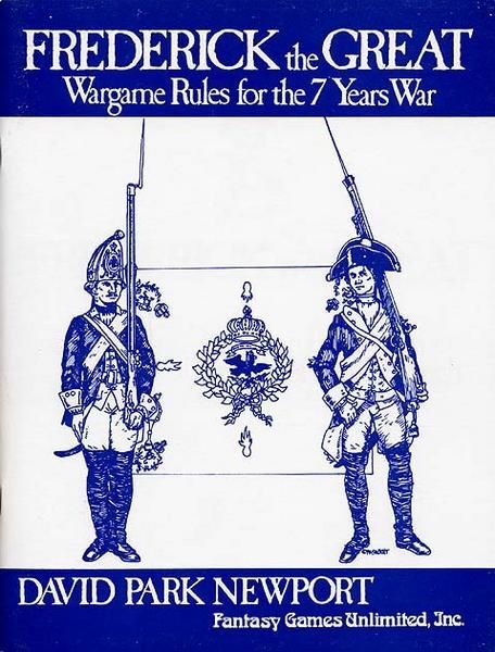 Frederick the Great: Wargame Rules for the 7 Years War doboz