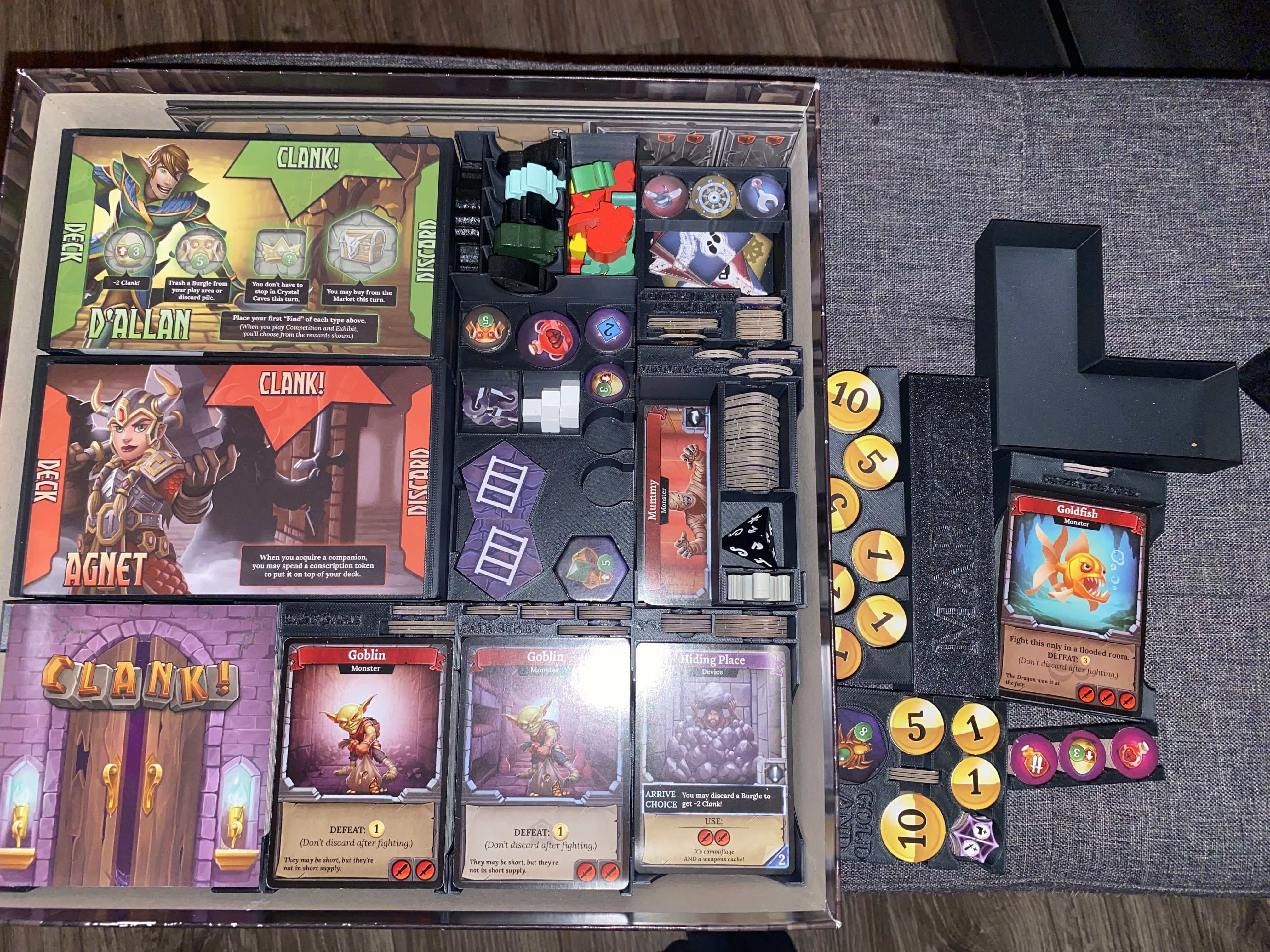 Full inserts for base game + catacombs and all expansions