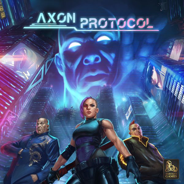 Axon Protocol reworked Box cover art 2.0 by Salvador Trakal
